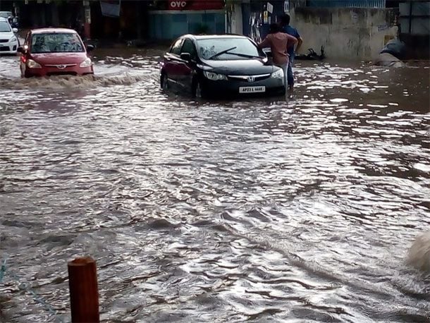 Heavy Rain in Telangana wide Hyderabad Photos