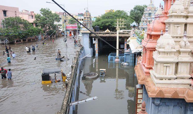 In Pictures: Chennai Struggles as Heavy Rains Lash City