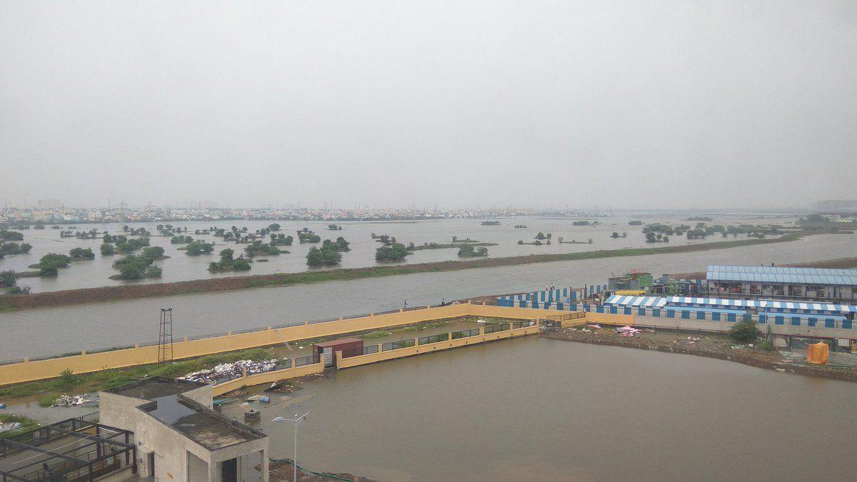 In Pictures: Chennai Struggles as Heavy Rains Lash City