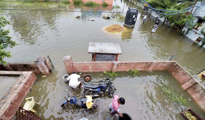 In Pictures: Chennai Struggles as Heavy Rains Lash City