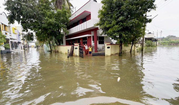 In Pictures: Chennai Struggles as Heavy Rains Lash City