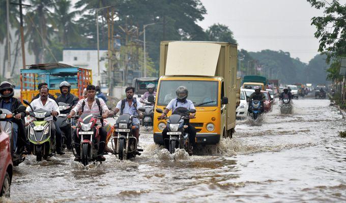 In Pictures: Chennai Struggles as Heavy Rains Lash City