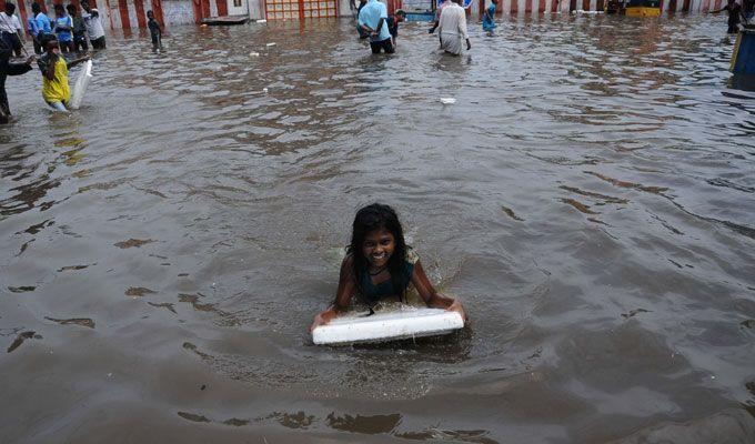 In Pictures: Chennai Struggles as Heavy Rains Lash City