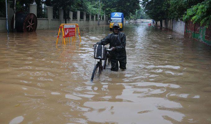 In Pictures: Chennai Struggles as Heavy Rains Lash City