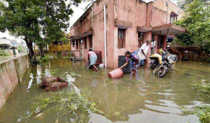 In Pictures: Chennai Struggles as Heavy Rains Lash City