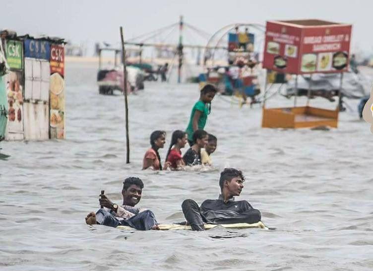 In Pictures: Chennai Struggles as Heavy Rains Lash City