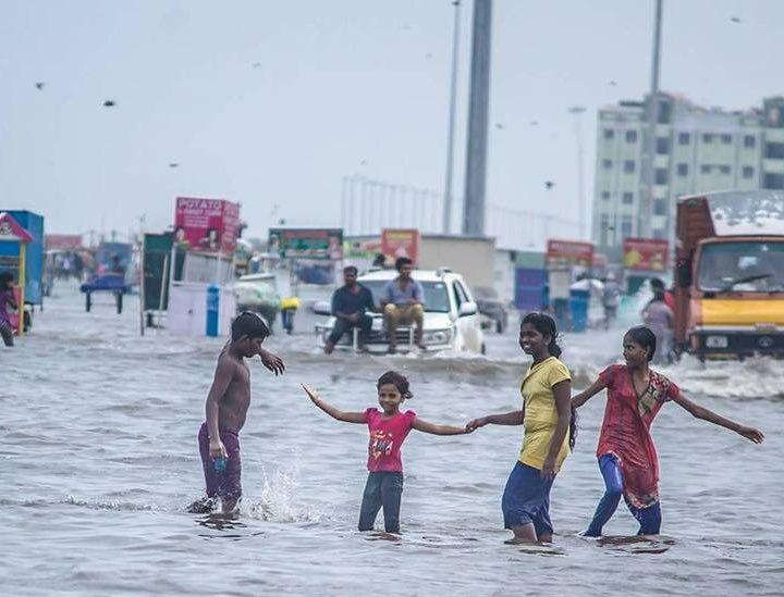 In Pictures: Chennai Struggles as Heavy Rains Lash City