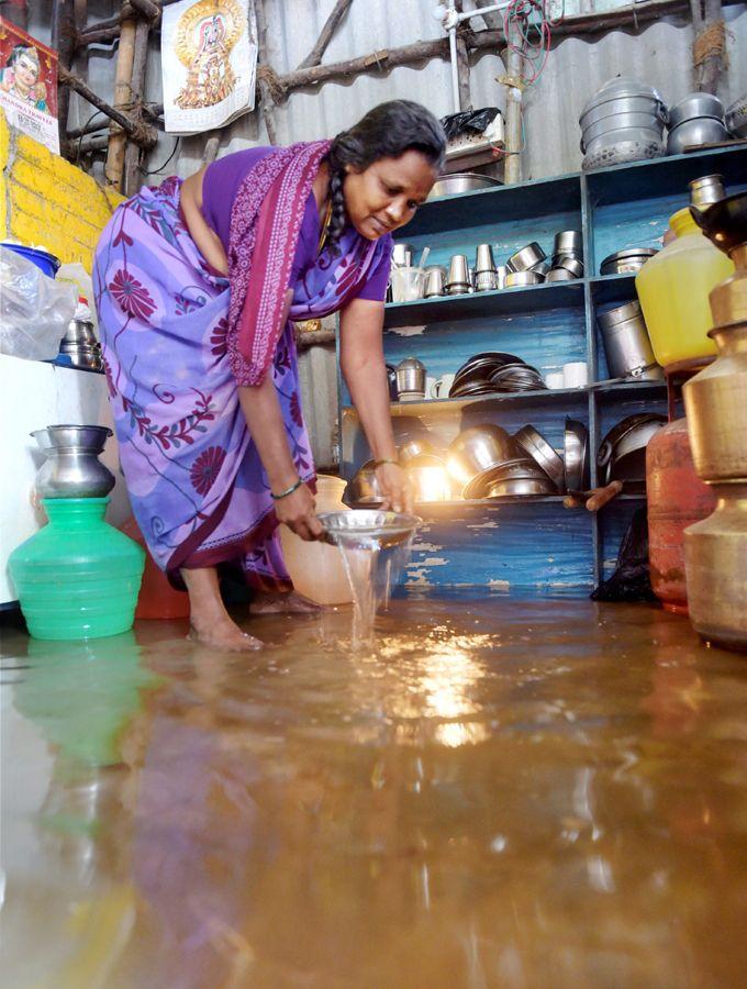 In Pictures: Chennai Struggles as Heavy Rains Lash City