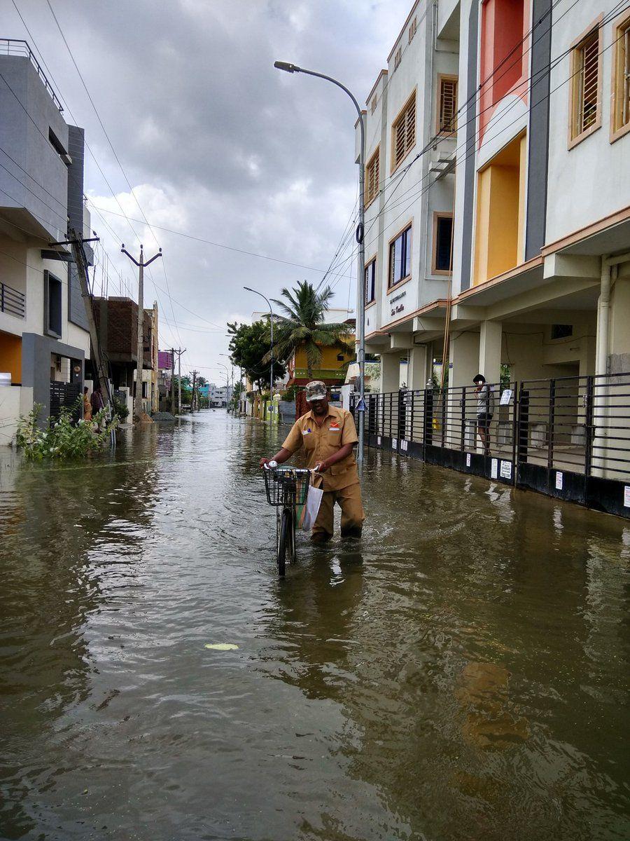 In Pictures: Chennai Struggles as Heavy Rains Lash City