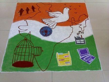 Happy Independence Day 🇮🇳 #independenceday #independencedaydrawing # painting #watercolour #rahultanwarart | Instagram