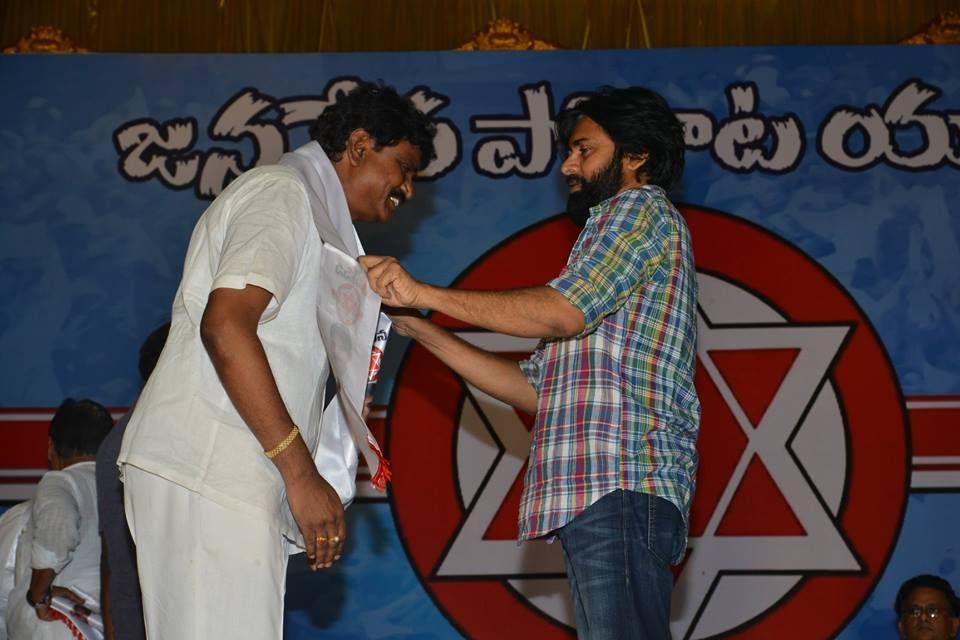 JanaSena Chief Pawan Kalyan welcomes new Leaders into the Party in Visakhapatnam