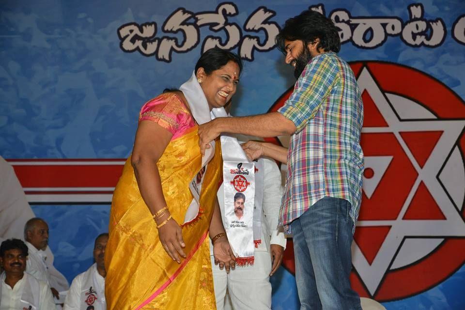 JanaSena Chief Pawan Kalyan welcomes new Leaders into the Party in Visakhapatnam