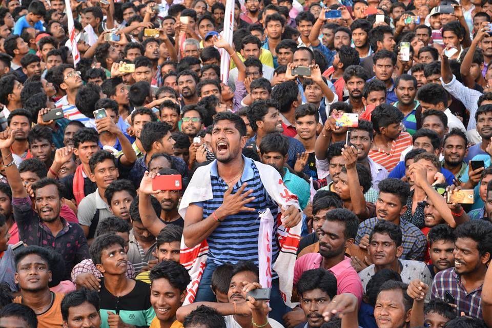 JanaSena Porata Yatra in Palakonda Photos