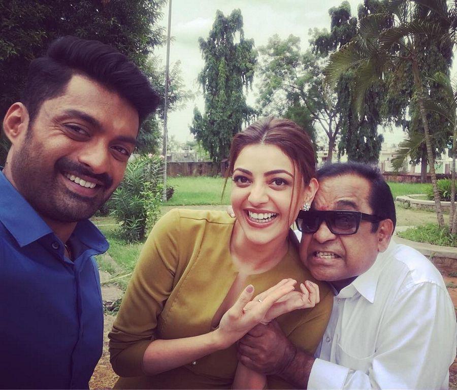 Kajal Aggarwal joins sets of Nandamuri Kalyan Ram's MLA Movie