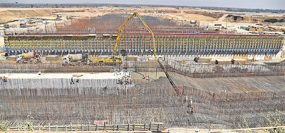 Kaleshwaram Lift Irrigation Project Photos