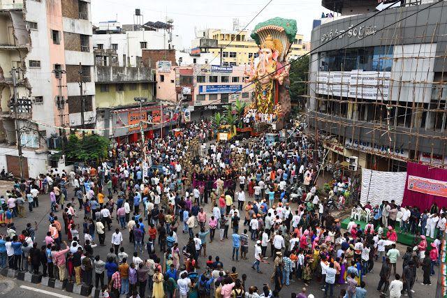 Khairatabad Ganesh Nimajjanam at Tankbund 2017 Photos