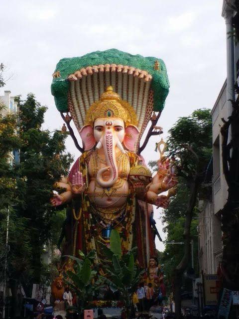 Khairatabad Ganesh Nimajjanam at Tankbund 2017 Photos