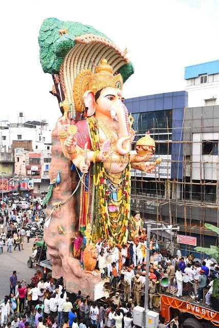 Khairatabad Ganesh Nimajjanam at Tankbund 2017 Photos