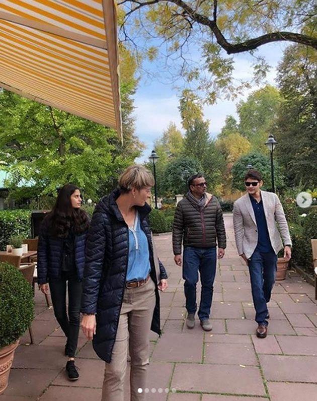 Mahesh Babu Family Vacation Photos