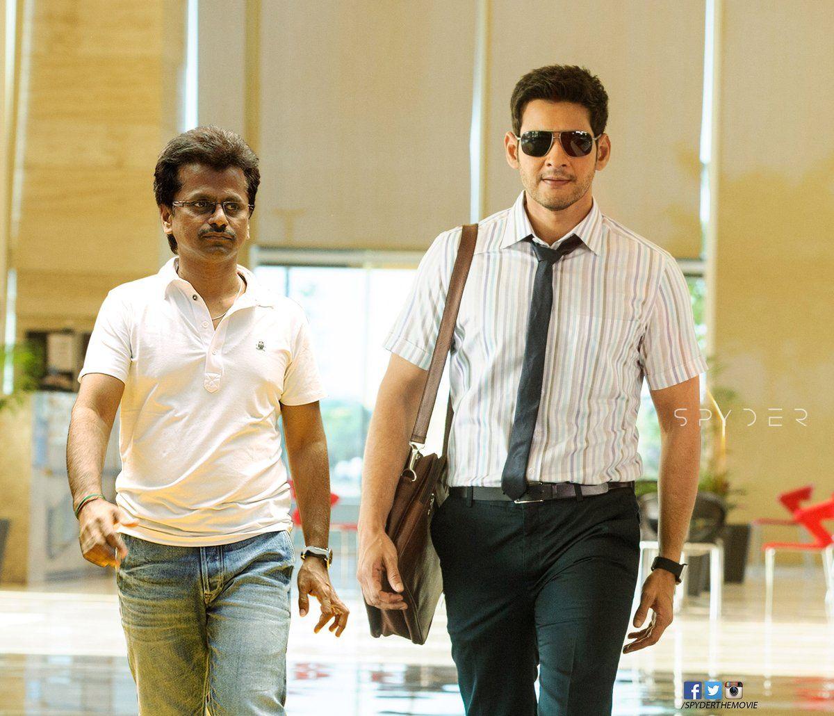 Mahesh babu 'Spyder' Movie Latest Posters & Working Stills