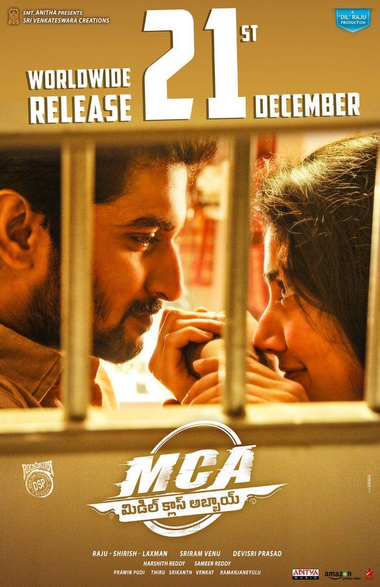 Nani MCA Movie Release Date Posters
