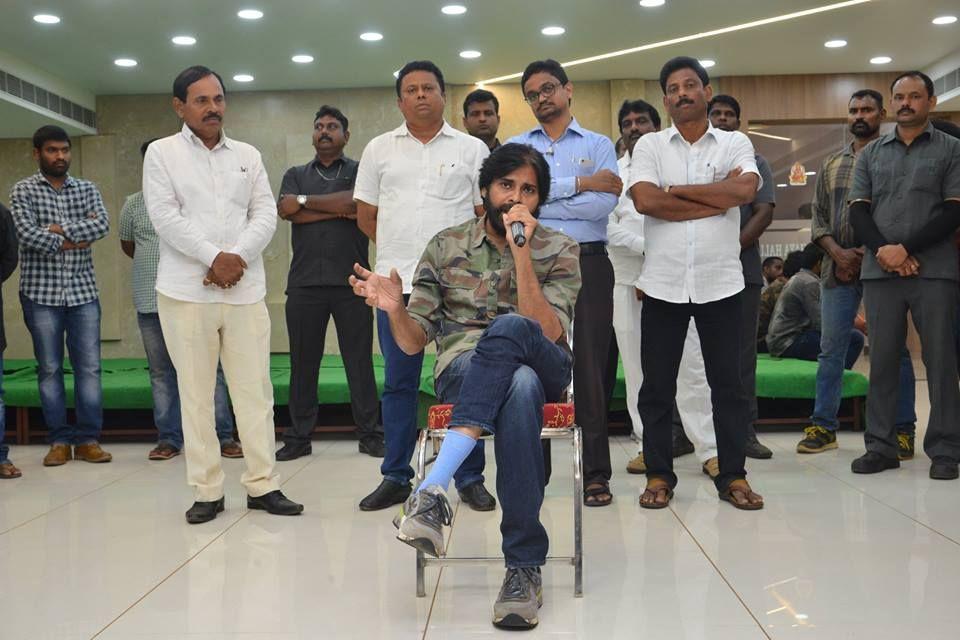 Pawan Kalyan Meeting with Intellectuals & prominent persons from Srikakulam