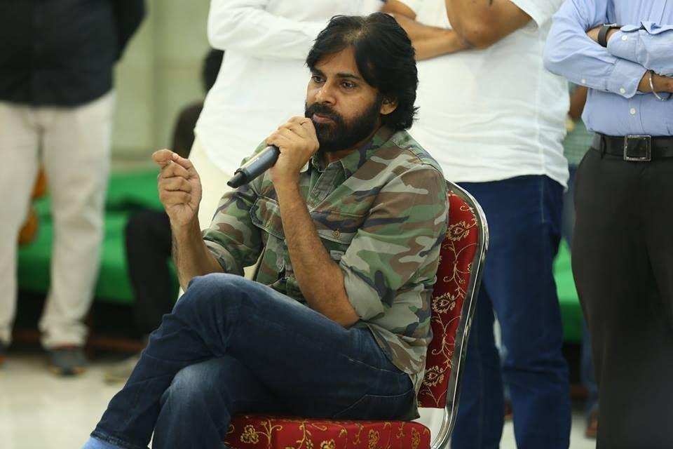 Pawan Kalyan Meeting with Intellectuals & prominent persons from Srikakulam