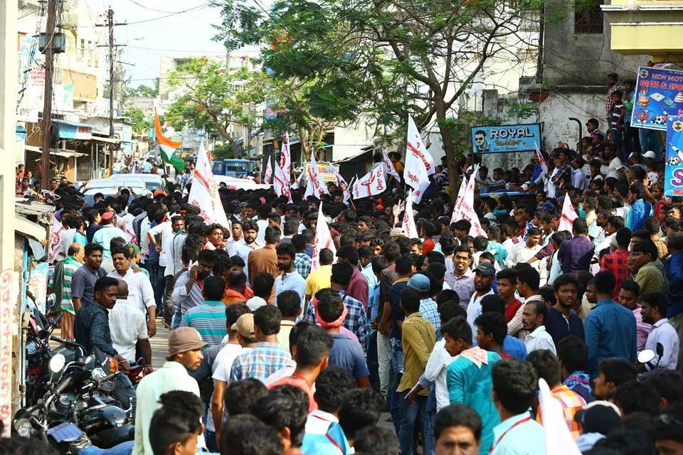 Pawan Kalyan at Ichchapuram Bahiranga Sabha Photos