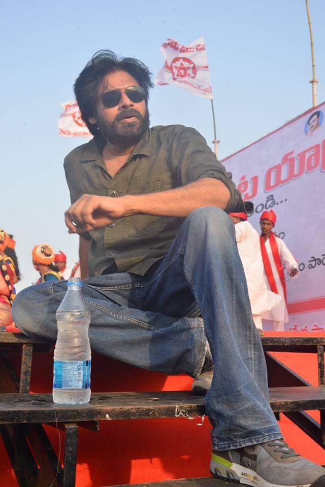 Pawan Kalyan at Ichchapuram Bahiranga Sabha Photos