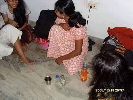 Photos: Indian Girls Smoking & Drinking Alcohol in Real LIFE