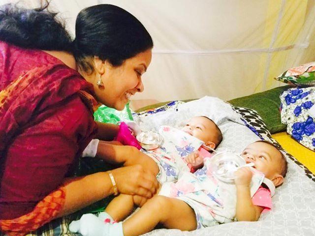 Pic Buzz: Udaya Bhanu's Cute Little Daughters