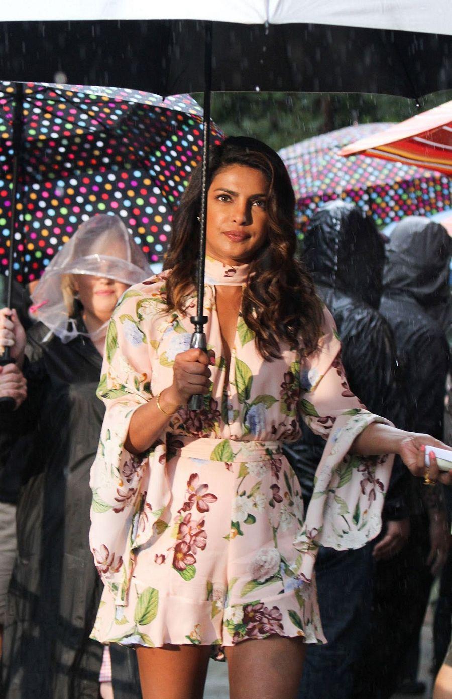 Priyanka Chopra Latest Photos On the sets of Isn't It Romantic Movie