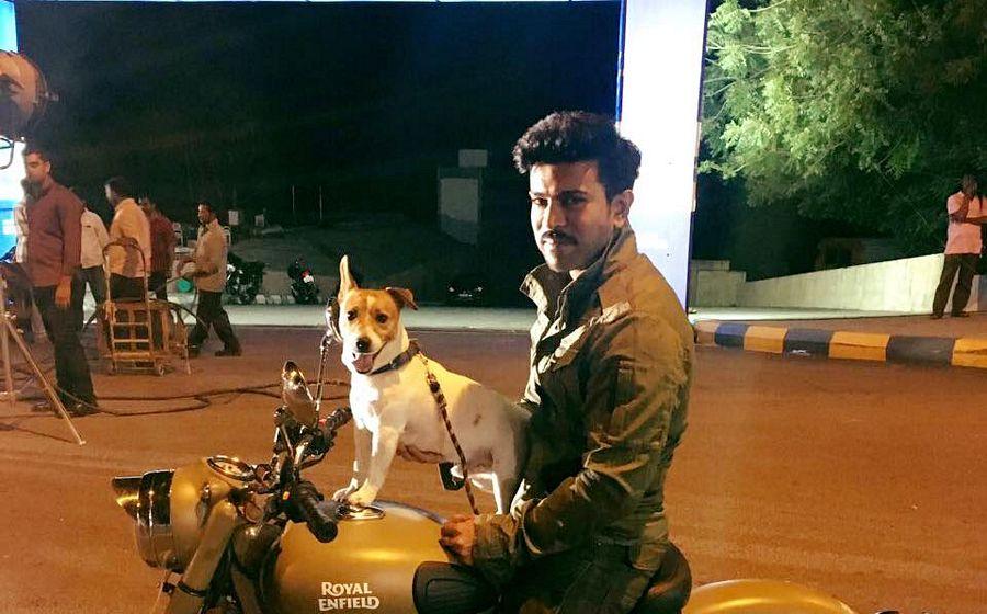 Ram Charan Dhruva Unseened Set Locations Photos