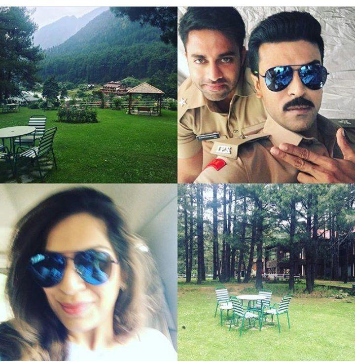 Ram Charan Dhruva Unseened Set Locations Photos