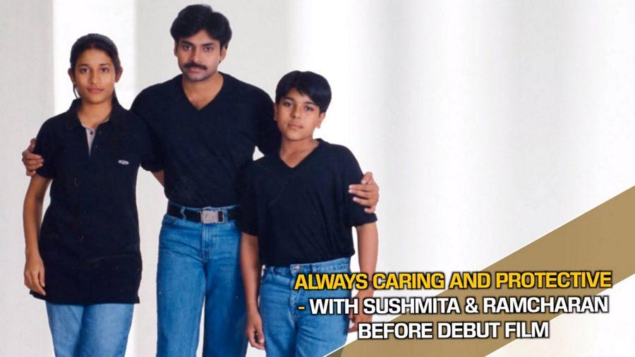 Ram Charan Shares Unseen Photos with Pawan Kalyan