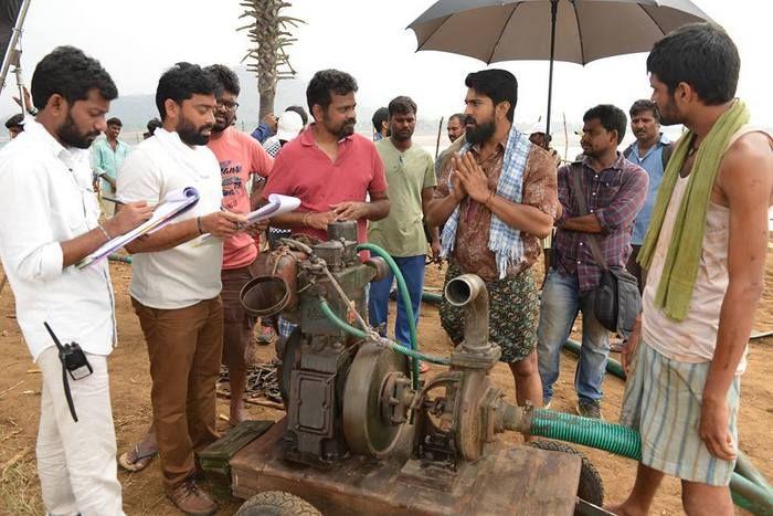 Rangasthalam Movie Latest Working Stills Released Today