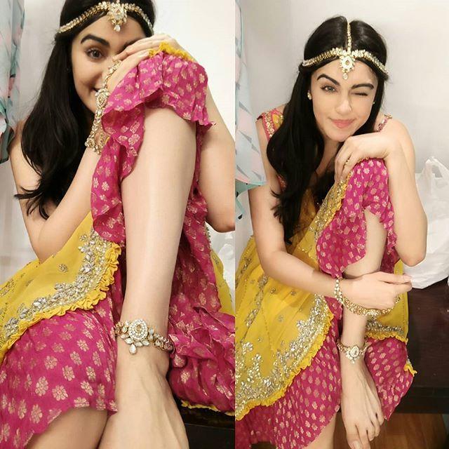 Rare And Unseen Photos Of Beautiful Actress Adah Sharma