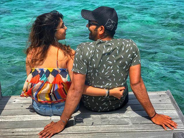 Rohit Sharma Personal Photos with Wife Ritika Sajdeh and Family