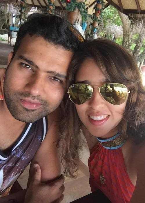 Rohit Sharma Personal Photos with Wife Ritika Sajdeh and Family