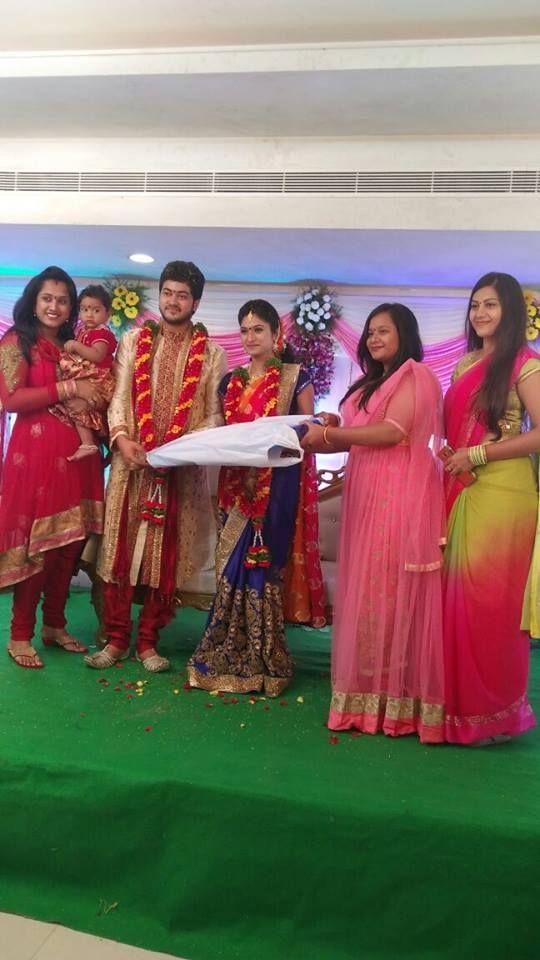 Serial Actress Vishnu Priya & Siddharth Varma Wedding Photos