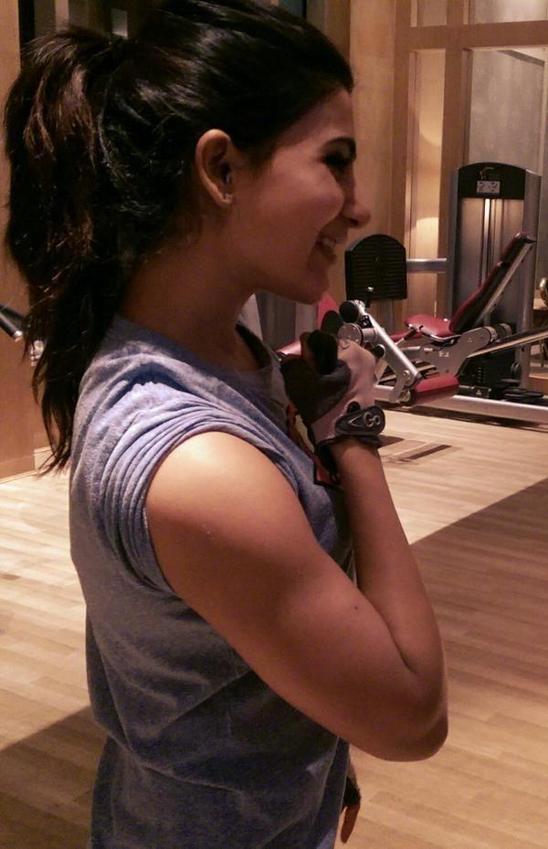 South Indian Actress Stays Fit, Gym Workout UNSEEN Photos