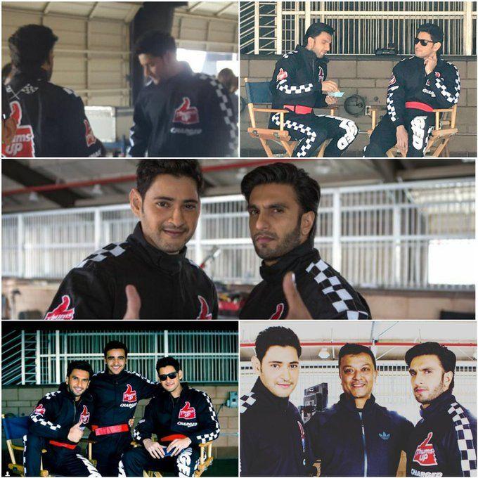 Stills of Superstar Mahesh from ThumsUP Ad Shoot