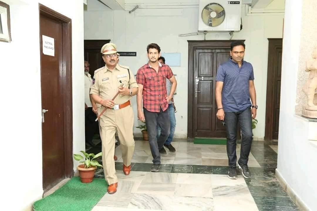 Superstar Mahesh participates in Haritha Haram campaign