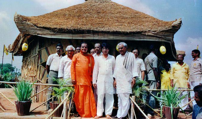 Telugu Celebrities with Atal Bihari Vajpayee Unseen Old Photos