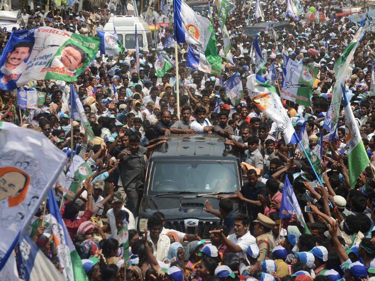  YS Jagan in Payakaraopeta Public Meeting Photos 