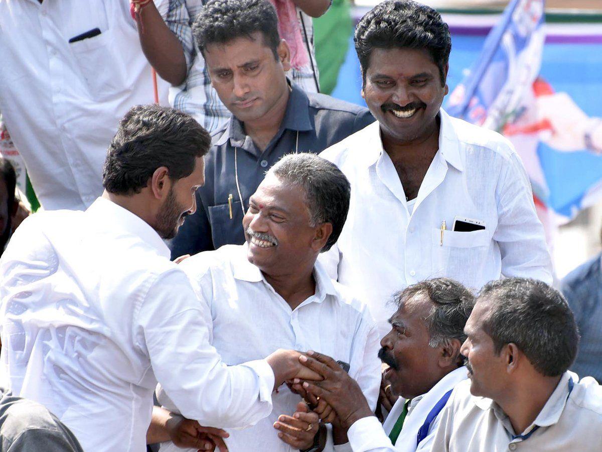  YS Jagan in Payakaraopeta Public Meeting Photos 