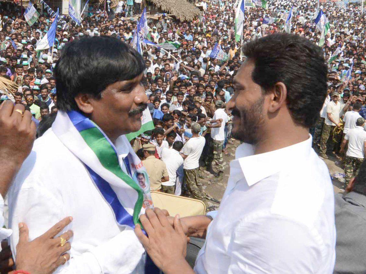  YS Jagan in Payakaraopeta Public Meeting Photos 