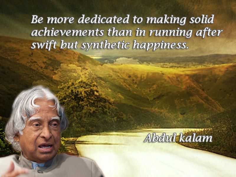 Abdul Kalam Inspirational And Motivational Quotes