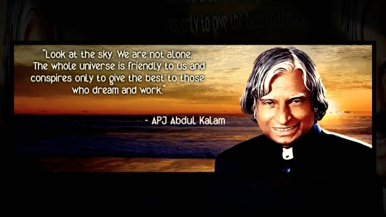 Abdul Kalam Inspirational And Motivational Quotes