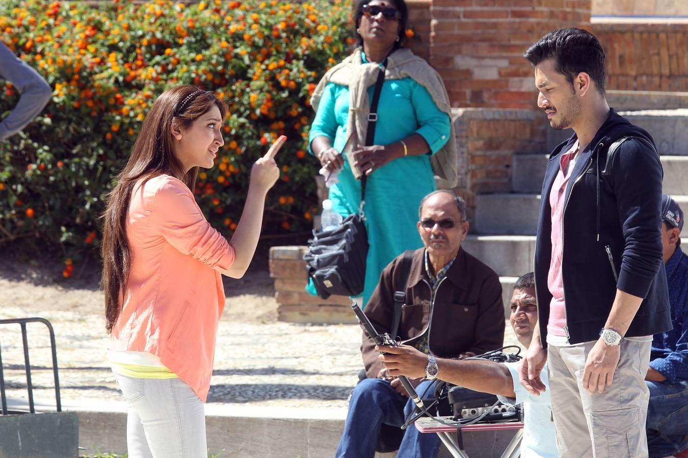 Akkineni Akhil Movie Latest Working Stills